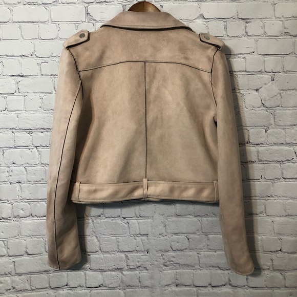 Forever 21 Pink faux suede jacket - Picture 7 of 13